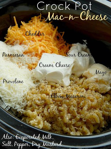 Mac n cheese recipe that comes in crock pot manual download